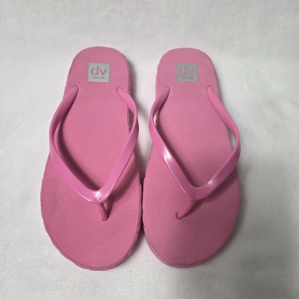Dv By Dolce Vita Zibbie Pink Flip Flops Girls